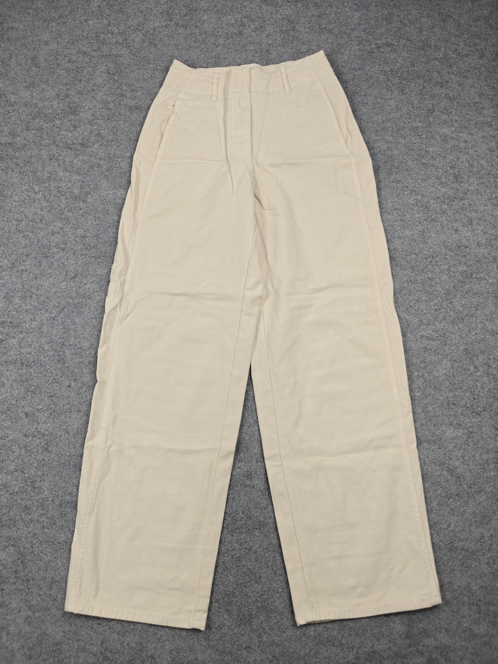 Wilfred Free Pants Womens 00 White Chino Straight Stretch Twill Pockets